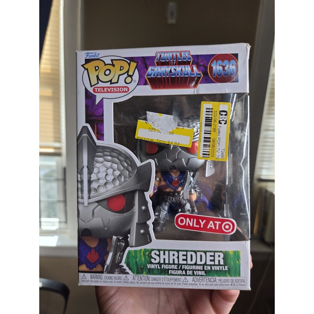 Funko POP! Television #1636; Turtles of GraySkull; Shredder; Target Exclusive